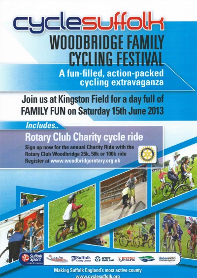 Woodbridge Family Cycling Festival 2013